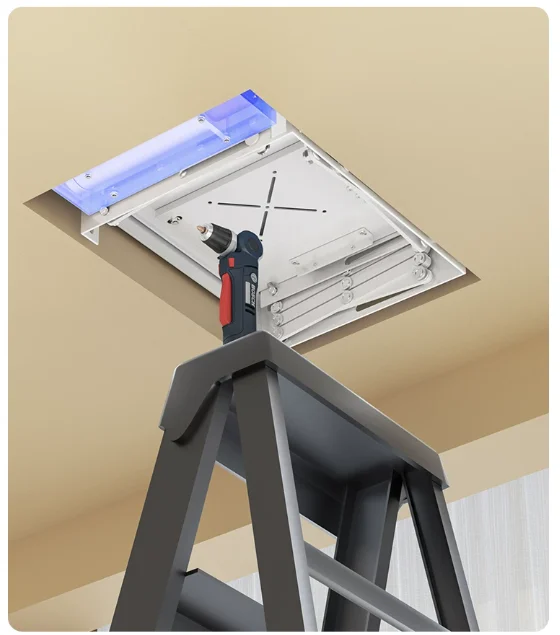 Projector Electric Hanger Ultra-thin hidden projection bracket Electric remote control Automatic lifting Cross-shear projection
Projector Electric Hanger Ultra-thin hidden projection bracket Electric remote control Automatic lifting Cross-shear projection