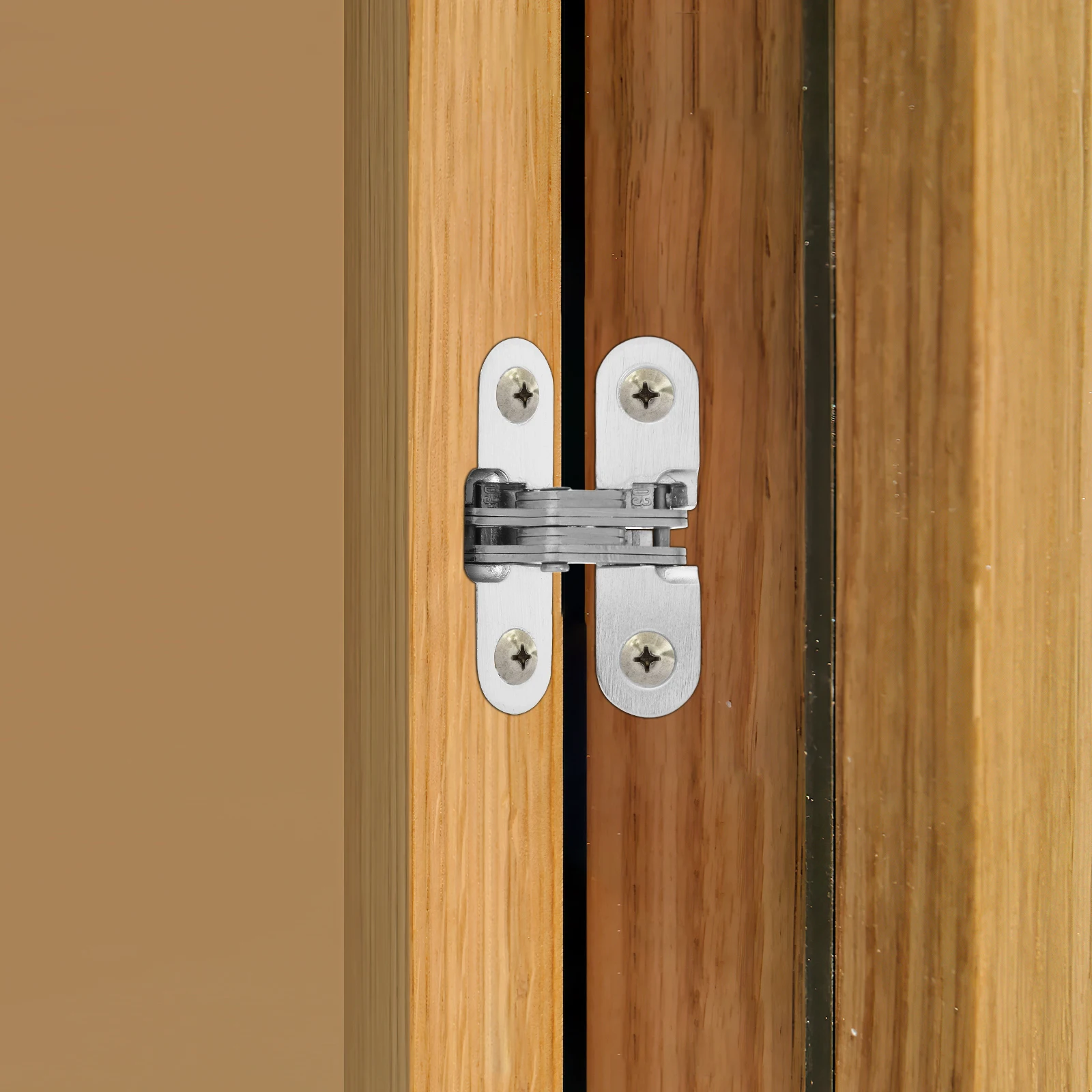 Stainless Steel Invisible Hinges Concealed Barrel Folding Cross Hinge for Wooden Cabinet Secret Doors Smooth Silent Operation
Stainless Steel Invisible Hinges Concealed Barrel Folding Cross Hinge for Wooden Cabinet Secret Doors Smooth Silent Operation