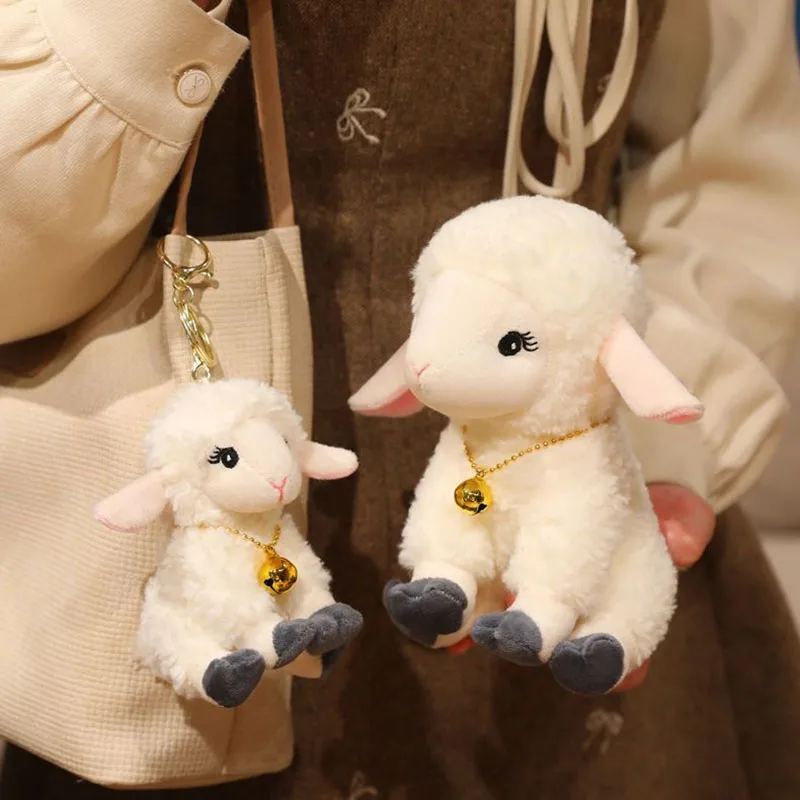 Cute Sheep Plush Toy with Bell Soft Lamb Stuffed Animal Doll 12 20 25cm for Kids Gift Bag Pendant Perfect Gift for Girls Kawaii
Cute Sheep Plush Toy with Bell Soft Lamb Stuffed Animal Doll 12 20 25cm for Kids Gift Bag Pendant Perfect Gift for Girls Kawaii
