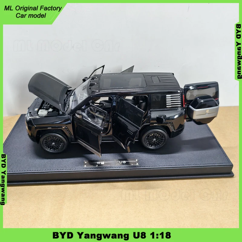 BYD Yangwang U8 1:18 Officially Licensed Alloy Die-cast Model, Luxury Off-Road SUV Detailed Replica for Collector‘s Display
BYD Yangwang U8 1:18 Officially Licensed Alloy Die-cast Model, Luxury Off-Road SUV Detailed Replica for Collector‘s Display