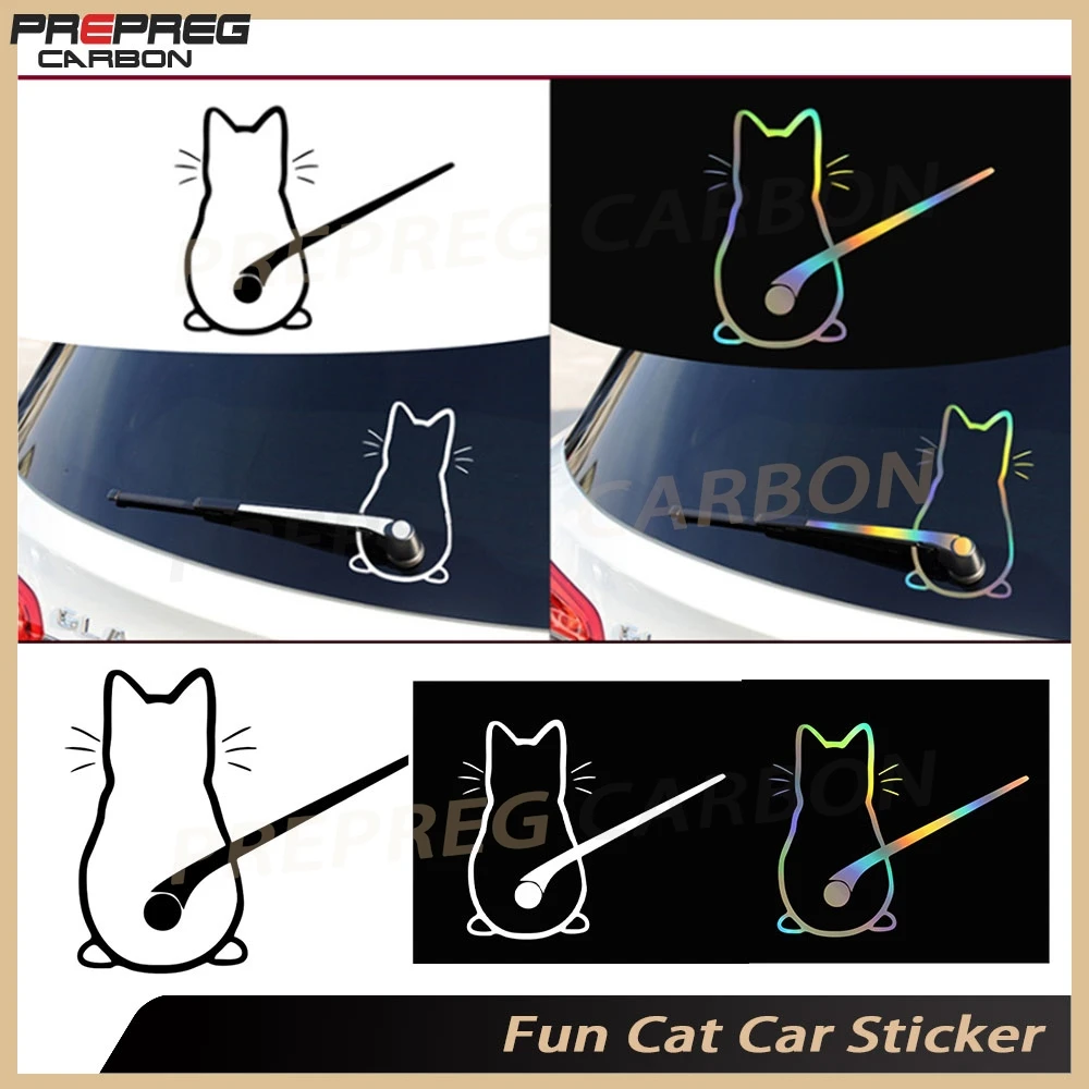 Car Interior Stickers Art Design Fun Cat Car Stickers Window Rear Glass Car Decoration Car Styling Stickers and Decals
Car Interior Stickers Art Design Fun Cat Car Stickers Window Rear Glass Car Decoration Car Styling Stickers and Decals