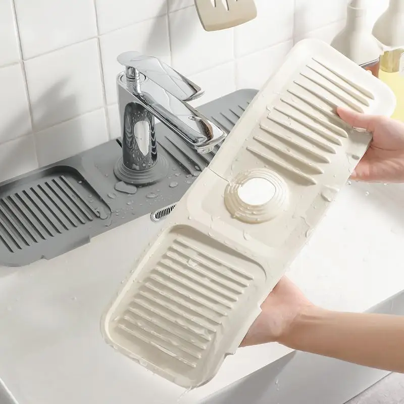 Silicone Kitchen Faucet Mat Sink Splash Catcher Countertop Protector Mat Wear-Resistant Sink Mat for Bathroom, Home and kitchen
Silicone Kitchen Faucet Mat Sink Splash Catcher Countertop Protector Mat Wear-Resistant Sink Mat for Bathroom, Home and kitchen