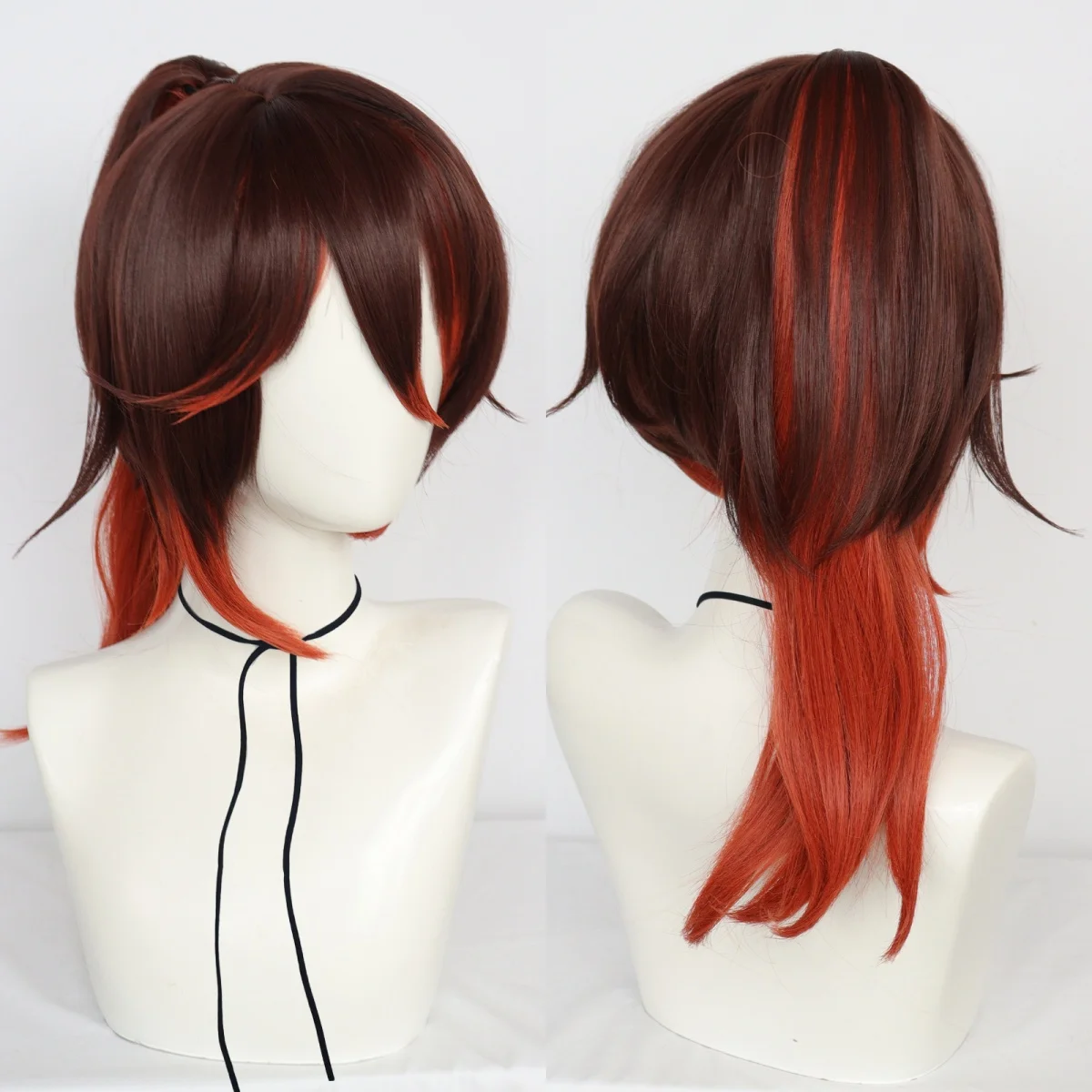Synthetic Anime Cos Wig Brown Mixed Red High Ponytail Heat Resistant Hair For Halloween Costume Party
Synthetic Anime Cos Wig Brown Mixed Red High Ponytail Heat Resistant Hair For Halloween Costume Party