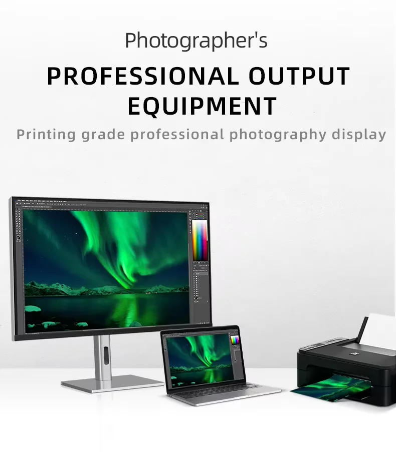 4K 27 Inch 60Hz High-Definition IPS Panel P3 Coverage 97% High-Resolution Eye Protection Display Screen Supports Tpey-C
4K 27 Inch 60Hz High-Definition IPS Panel P3 Coverage 97% High-Resolution Eye Protection Display Screen Supports Tpey-C