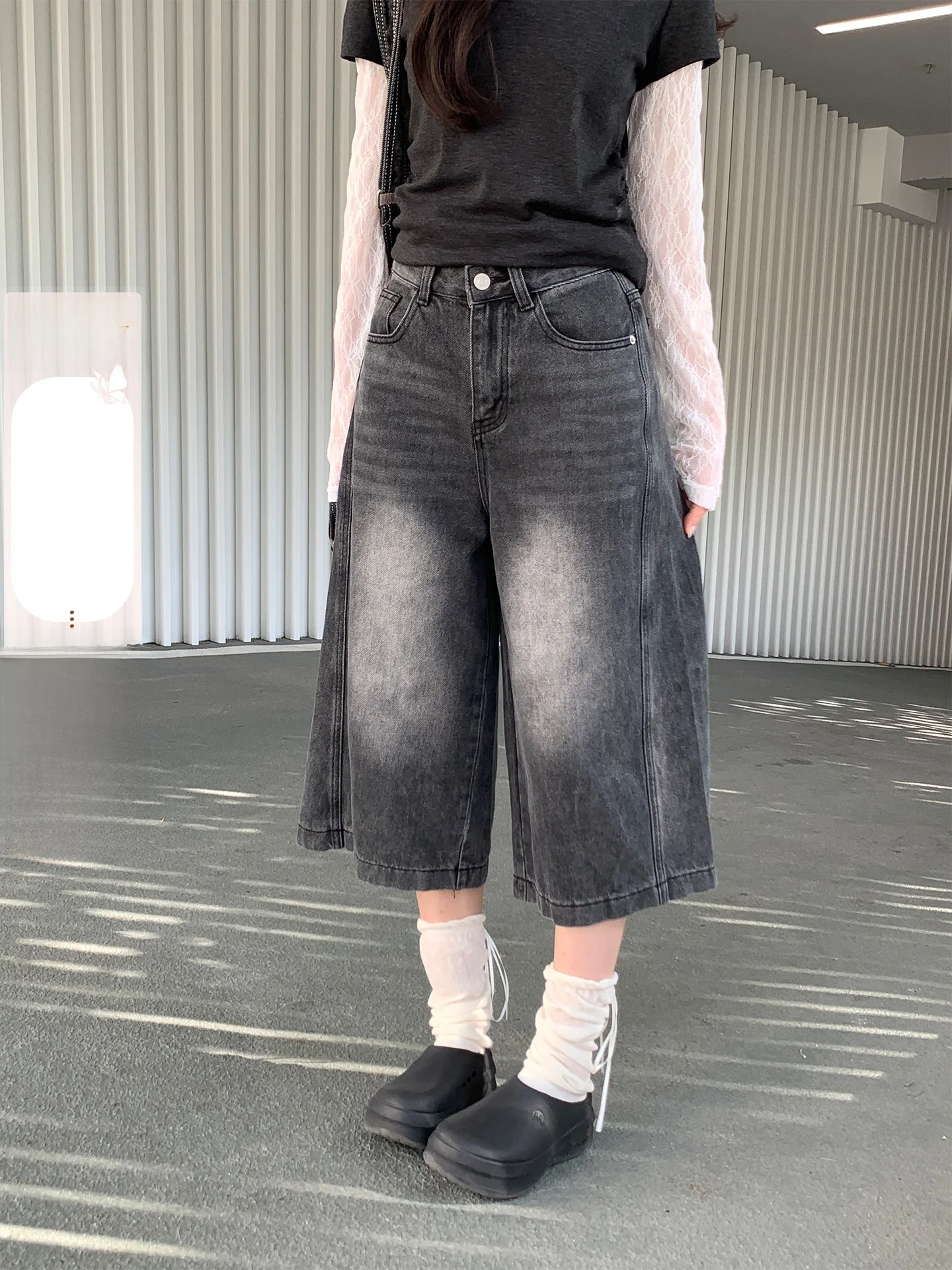 Holli Korean Sle Zipper Straight Leg Slimming Waed Design Seven-Foot Women's Jeans Spring 2026 New Arrival
Holli Korean Sle Zipper Straight Leg Slimming Waed Design Seven-Foot Women's Jeans Spring 2026 New Arrival
