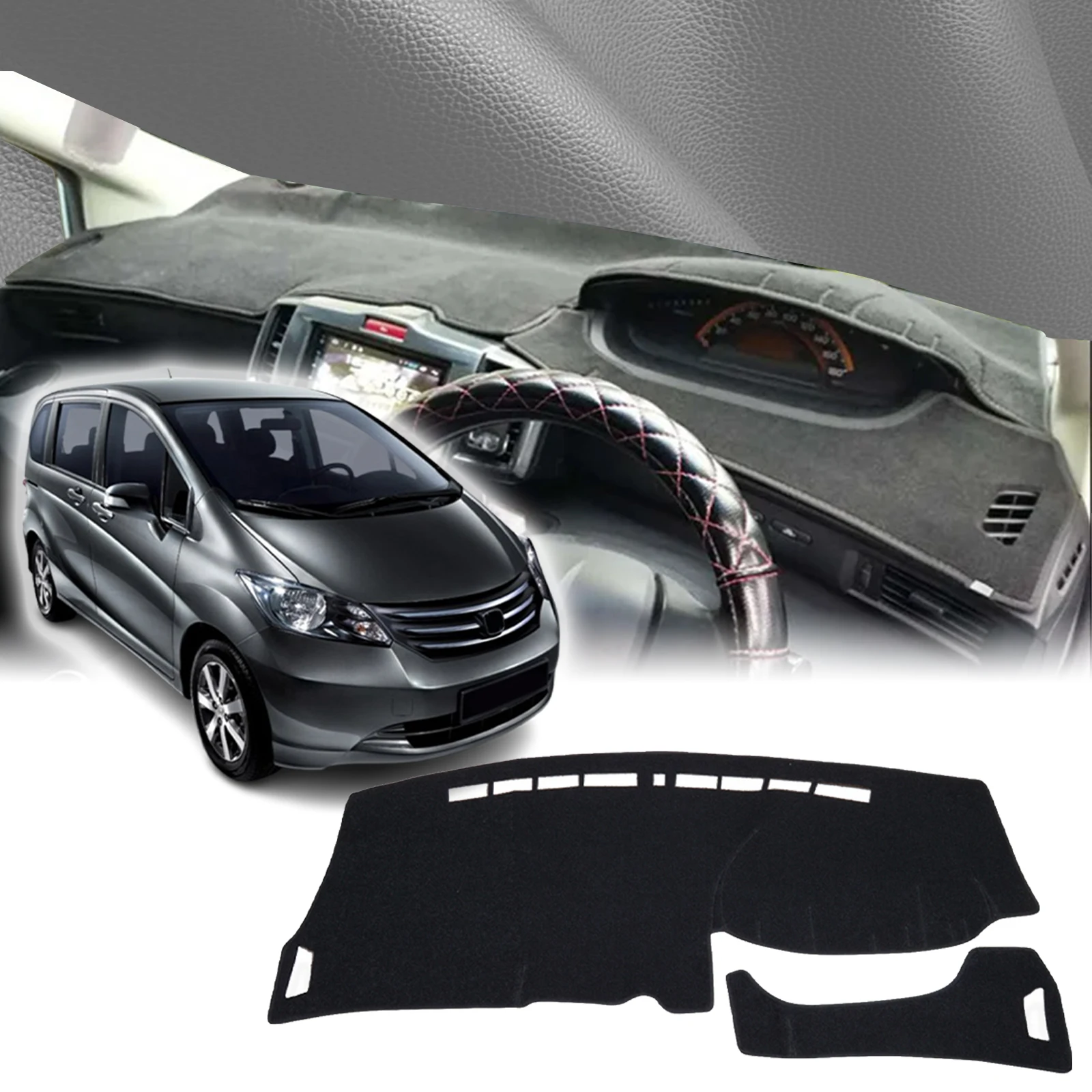 fit for Honda Freed GB3 GB4 GP3 2008-2015 RHD Car Accessories Dashmat DashMat Sunshade Dashboard Cover Pad Protective Carpet
fit for Honda Freed GB3 GB4 GP3 2008-2015 RHD Car Accessories Dashmat DashMat Sunshade Dashboard Cover Pad Protective Carpet