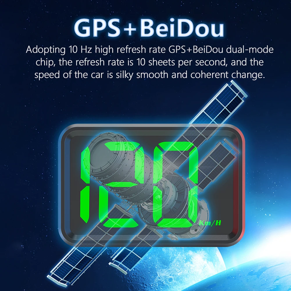 Автомобильный дисплей HUD с двумя чипами, без пропуска, скорость GPS Beidou, двойные чипы миль/ч, новая энергия, многофункциональный инструмент, плоская панель HD
Автомобильный дисплей HUD с двумя чипами, без пропуска, скорость GPS Beidou, двойные чипы миль/ч, новая энергия, многофункциональный инструмент, плоская панель HD
