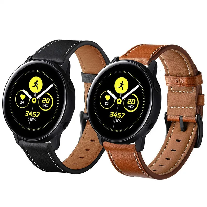 Band For Watch Active 40mm Bands Genuine Leather 20mm Strap Replacement Wrist Bracelet For Samsung Galaxy Watch 42mm/Gear S2
Band For Watch Active 40mm Bands Genuine Leather 20mm Strap Replacement Wrist Bracelet For Samsung Galaxy Watch 42mm/Gear S2