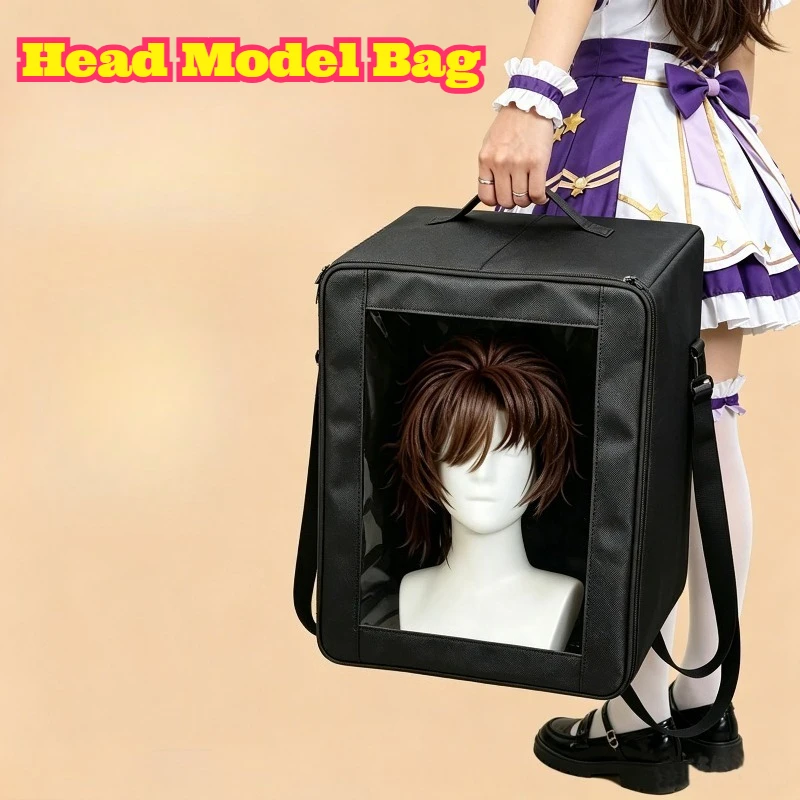 Wig Head Mannequin Storage Box Foldable Multifunctional Transparent Visible Protective Portable Storage Bag Dustproof Waterproof
Wig Head Mannequin Storage Box Foldable Multifunctional Transparent Visible Protective Portable Storage Bag Dustproof Waterproof