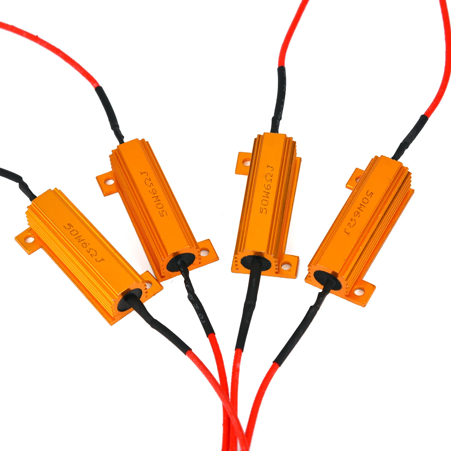 Trucks Turn Error Code Fix Load Resistors Signal T-Taps equipment Car Accessories Cars Turn Signal Golden 4pcs
Trucks Turn Error Code Fix Load Resistors Signal T-Taps equipment Car Accessories Cars Turn Signal Golden 4pcs