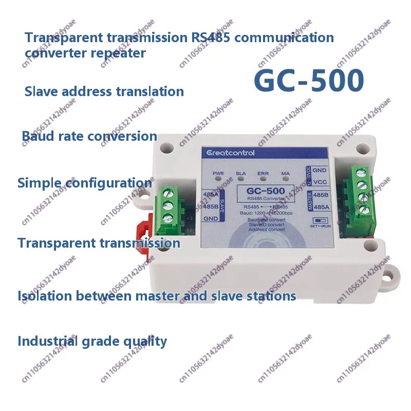 RS485 Communication Converter From Station To Address Baud Rate Modbus Protocol Conversion Repeater Transparent Transmission
RS485 Communication Converter From Station To Address Baud Rate Modbus Protocol Conversion Repeater Transparent Transmission