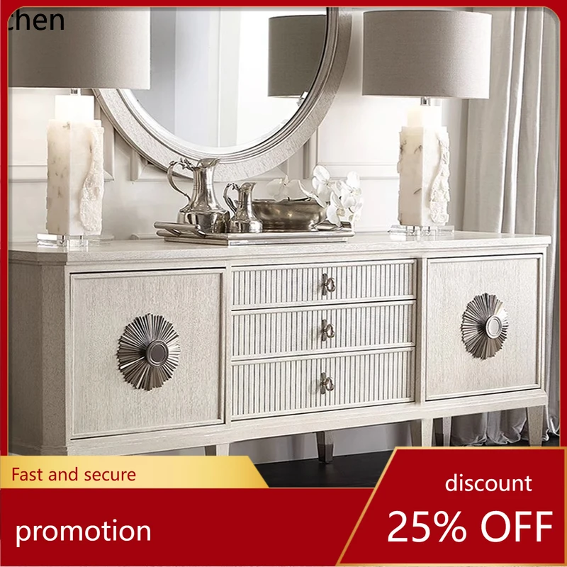 HT TV cabinet American country simple living room light luxury white old solid wood carving storage cabinet
HT TV cabinet American country simple living room light luxury white old solid wood carving storage cabinet