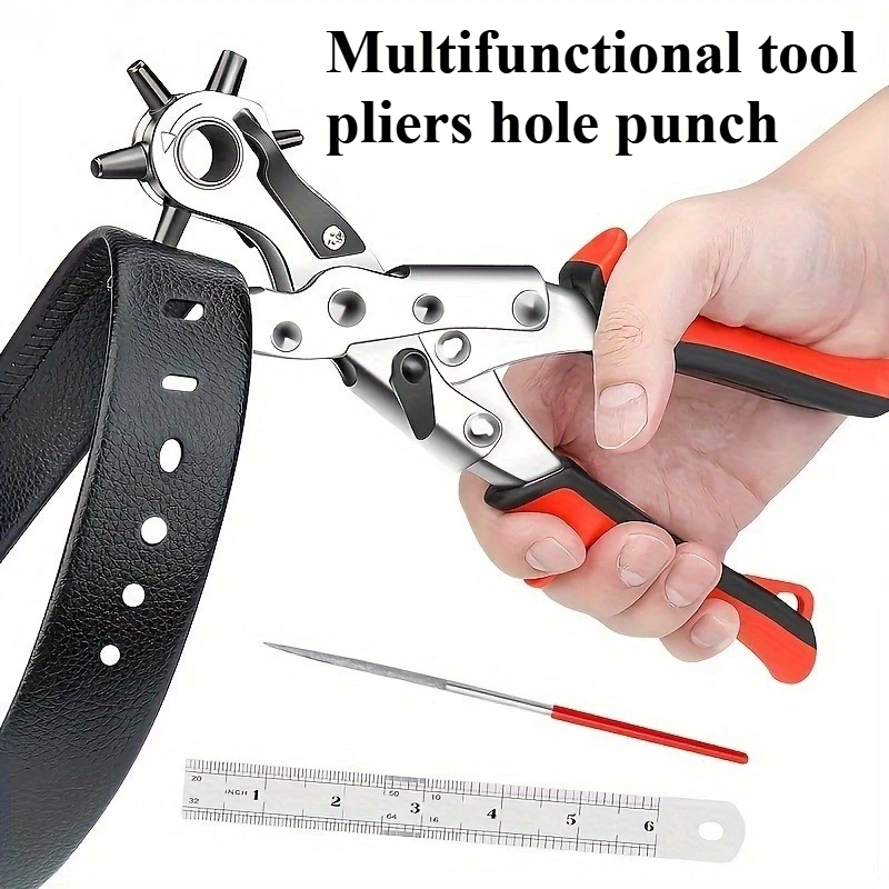 1pcs Household Belt Hole Punching Plier Watch Strap Hole Punching Machine Leather Bag Universal Hole Puncher Sewing Tool
1pcs Household Belt Hole Punching Plier Watch Strap Hole Punching Machine Leather Bag Universal Hole Puncher Sewing Tool