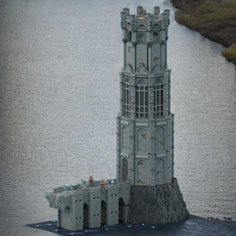 16713PCS Набор строительных блоков Eldensad Ring Divine Tower MOC, изысканные детали для отдыха классических игровых сцен!
16713PCS Набор строительных блоков Eldensad Ring Divine Tower MOC, изысканные детали для отдыха классических игровых сцен!