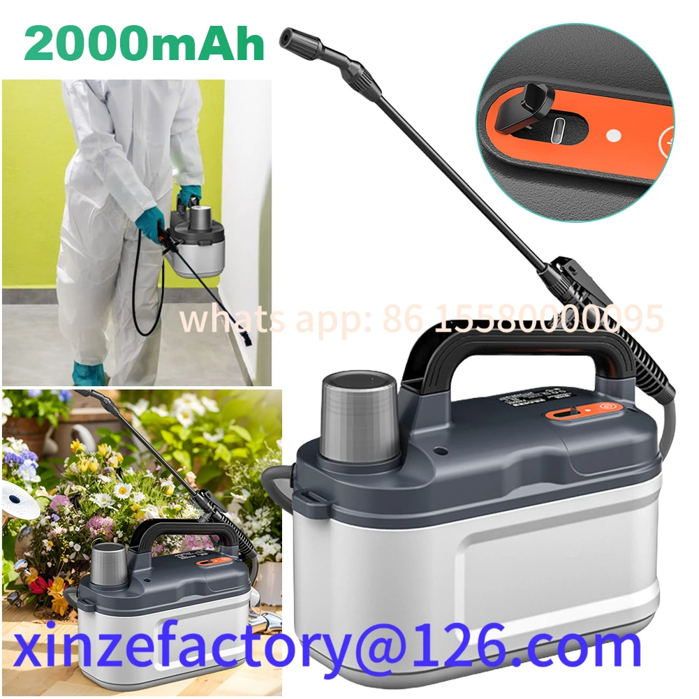 Customizable 4LPowered with 2000mAh Rechargeable Battery Plant Sprayer Portable Water
Customizable 4LPowered with 2000mAh Rechargeable Battery Plant Sprayer Portable Water