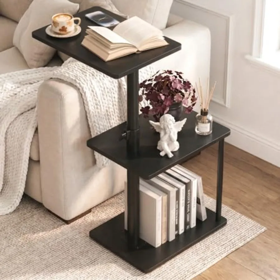 Swivel Side Table for Couch Arm Adjustable C End Table for Recliner or Bed Tv Trays with Storage Shelf for Small Spaces Small N
Swivel Side Table for Couch Arm Adjustable C End Table for Recliner or Bed Tv Trays with Storage Shelf for Small Spaces Small N