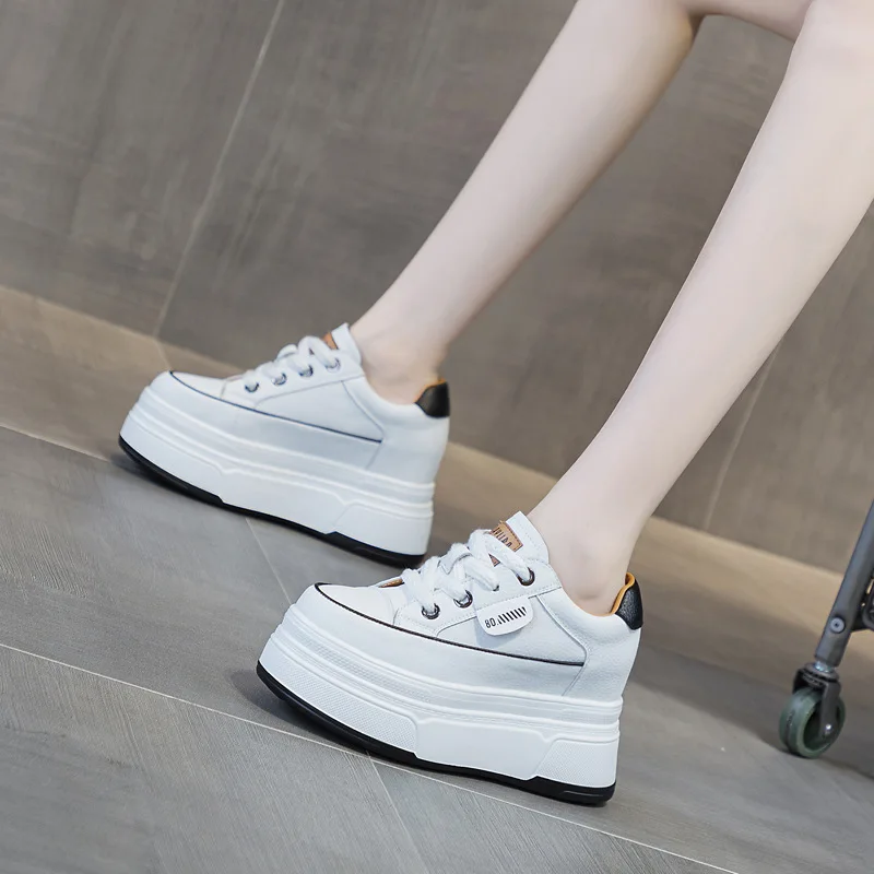 Yellow And White Platform Wedge Sneakers For Women With Lace Up Design Round Toe Non Slip Thick Sole Comfortable Casual Outdoor
Yellow And White Platform Wedge Sneakers For Women With Lace Up Design Round Toe Non Slip Thick Sole Comfortable Casual Outdoor