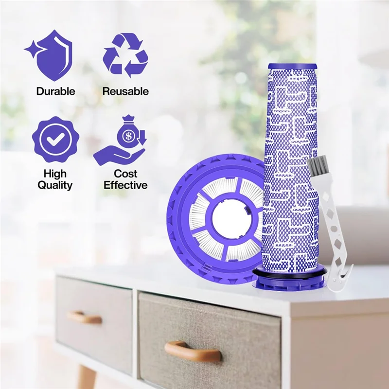 Vacuum Filter Replacement Parts For Dyson DC41, DC65, DC66, UP13, UP20, UP30 Vacuum Post Filter & Pre Filter
Vacuum Filter Replacement Parts For Dyson DC41, DC65, DC66, UP13, UP20, UP30 Vacuum Post Filter & Pre Filter