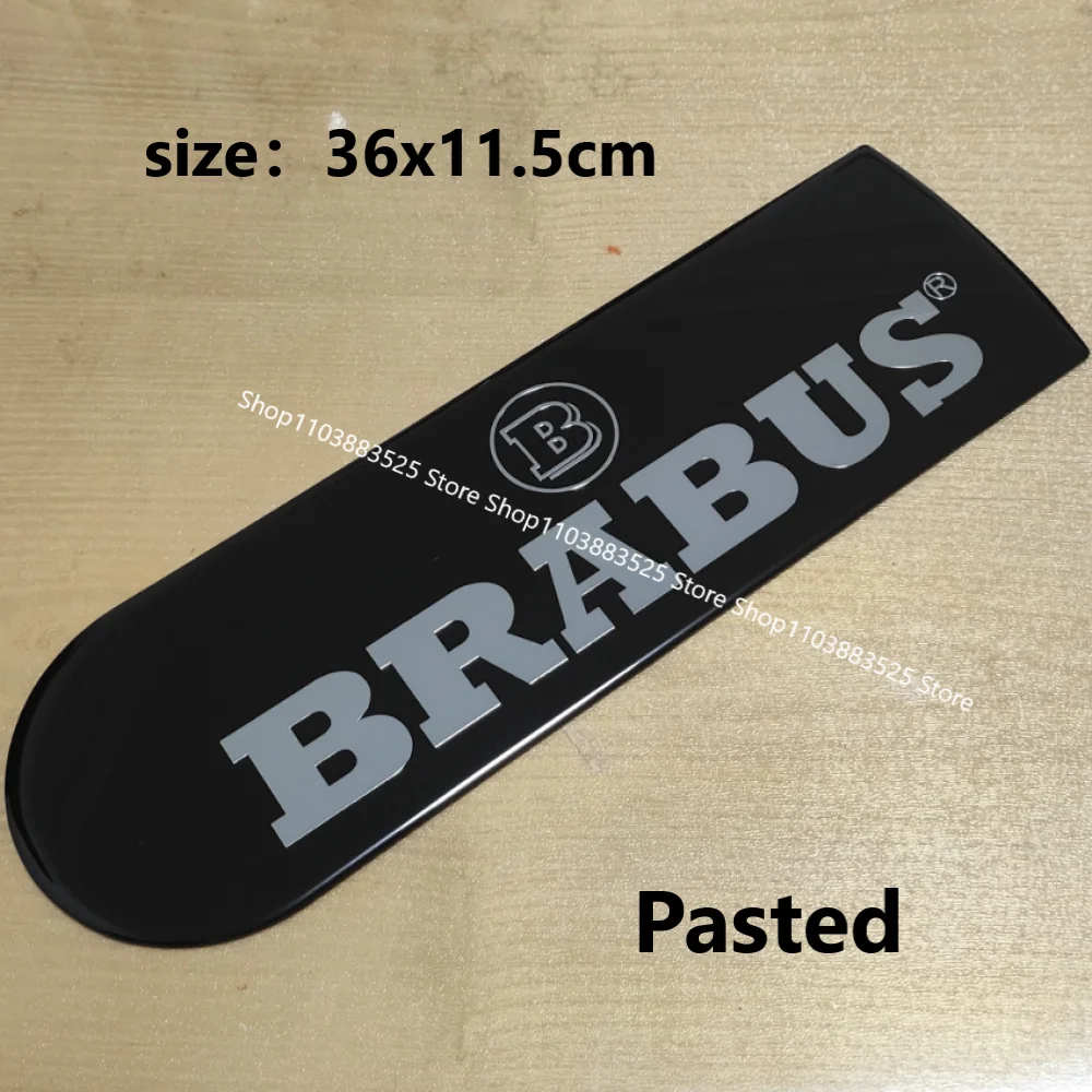 Car Pasted 36x11cm Rear Trunk Spare Tire Protection Cover Emblem Badge Sticker for BRABUS G-class G63 G65 G400 G500 G350 800 900
Car Pasted 36x11cm Rear Trunk Spare Tire Protection Cover Emblem Badge Sticker for BRABUS G-class G63 G65 G400 G500 G350 800 900