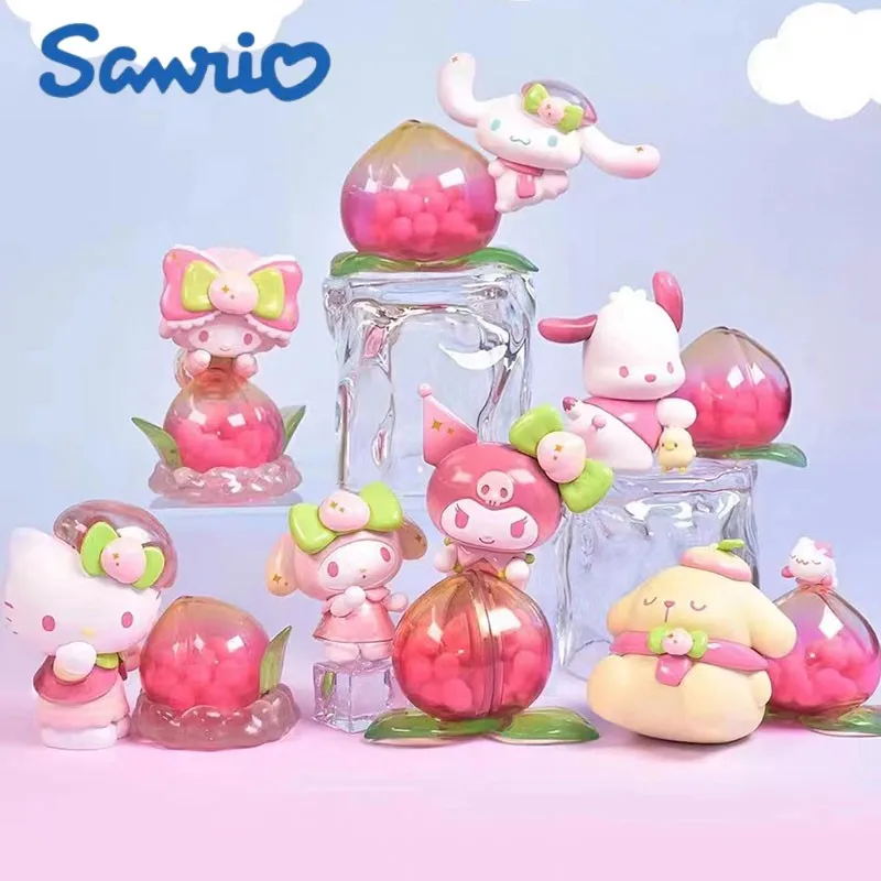 Персонажи Sanrio глухая коробка Vitality серии Peach Paradise Аниме фигурки Hello Kitty Cinnamoroll Melody Kuromi suguss Bag
Персонажи Sanrio глухая коробка Vitality серии Peach Paradise Аниме фигурки Hello Kitty Cinnamoroll Melody Kuromi suguss Bag