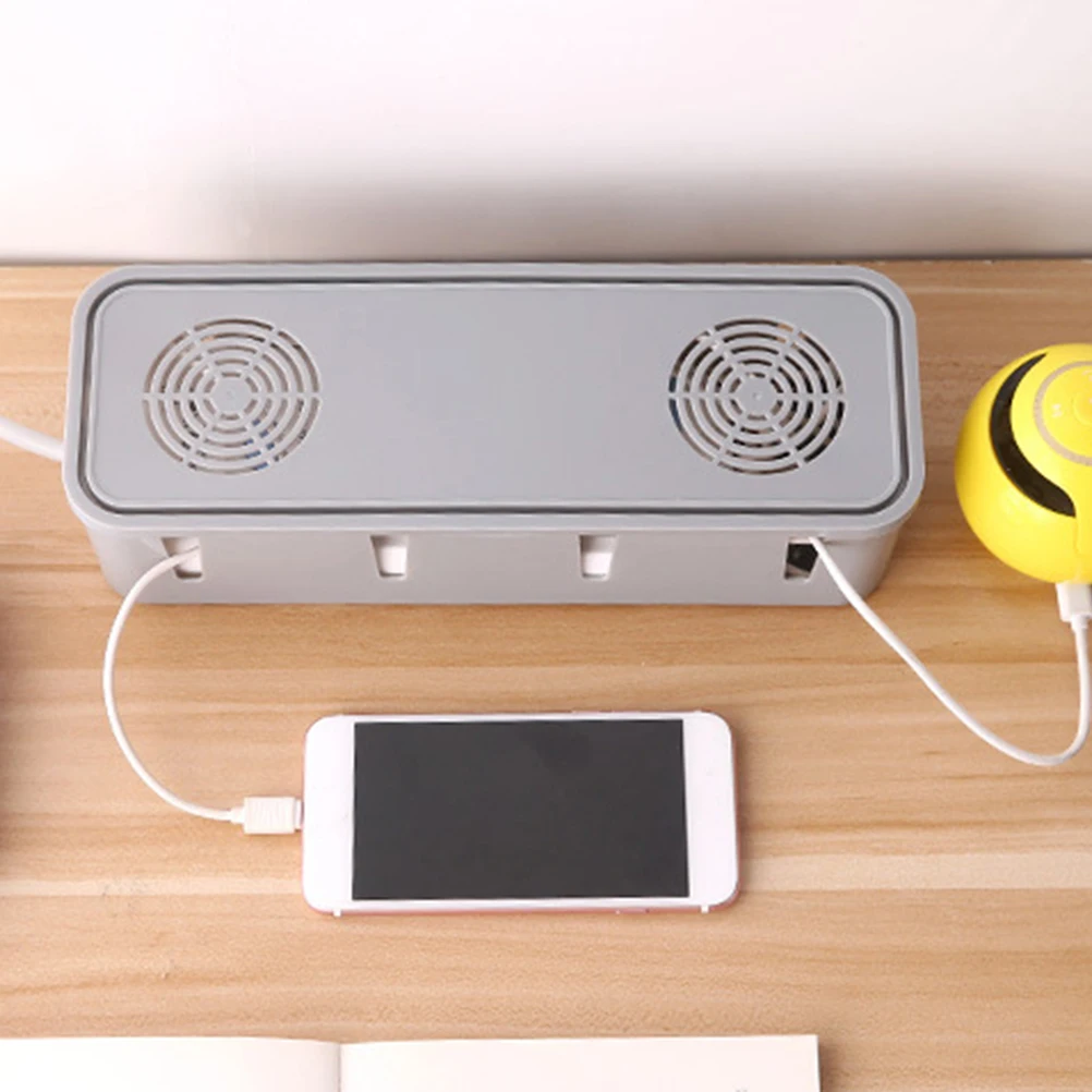Cable Organizer Box Plastic Socket Container for Computer Desk Home Office Neat Charging Design Storage Solution
Cable Organizer Box Plastic Socket Container for Computer Desk Home Office Neat Charging Design Storage Solution