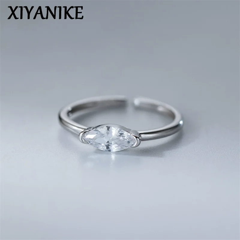 XIYANIKE Minimalist Geometric Zircon Open Rings For Women Vintage Fashion New Jewelry Gift Party Daily Wholesale anillos
XIYANIKE Minimalist Geometric Zircon Open Rings For Women Vintage Fashion New Jewelry Gift Party Daily Wholesale anillos