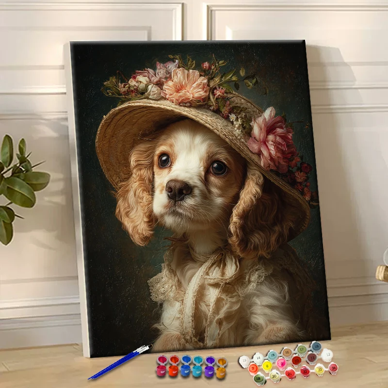 Painting By Numbers Beautiful Dog Acrylic Paint Canvas Dropshipping Portrait Family Children Photo Christmas gifts
Painting By Numbers Beautiful Dog Acrylic Paint Canvas Dropshipping Portrait Family Children Photo Christmas gifts