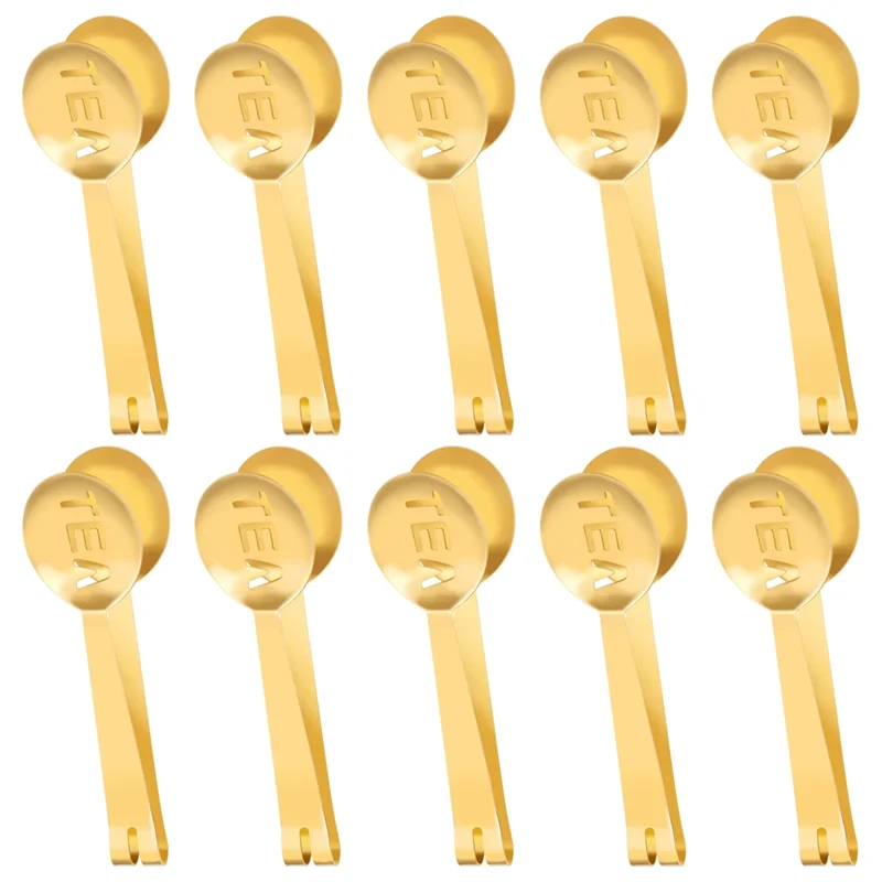 Hot Sale-10Pack Tea Bag Squeezer Tongs Sturdy Tea Filter Spoon Safe Strainer Tongs Holder Easy To Use Metal Spoon Mini Sugar Cli
Hot Sale-10Pack Tea Bag Squeezer Tongs Sturdy Tea Filter Spoon Safe Strainer Tongs Holder Easy To Use Metal Spoon Mini Sugar Cli