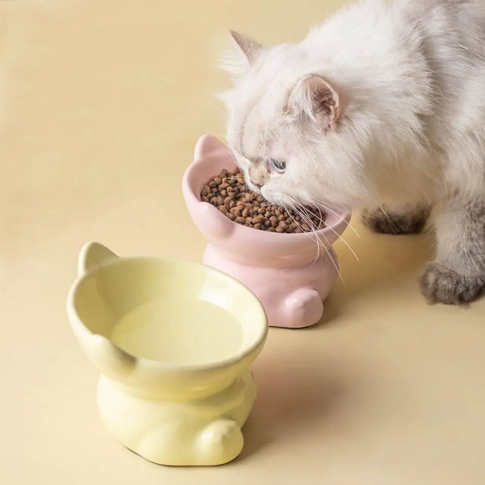 Pet Supplies Ceramic Cat Bowl Cute Creative Pet High Foot Bowl Large Capacity Slanted Mouth Dog Food Feeding Basin Kitten Puppy
Pet Supplies Ceramic Cat Bowl Cute Creative Pet High Foot Bowl Large Capacity Slanted Mouth Dog Food Feeding Basin Kitten Puppy