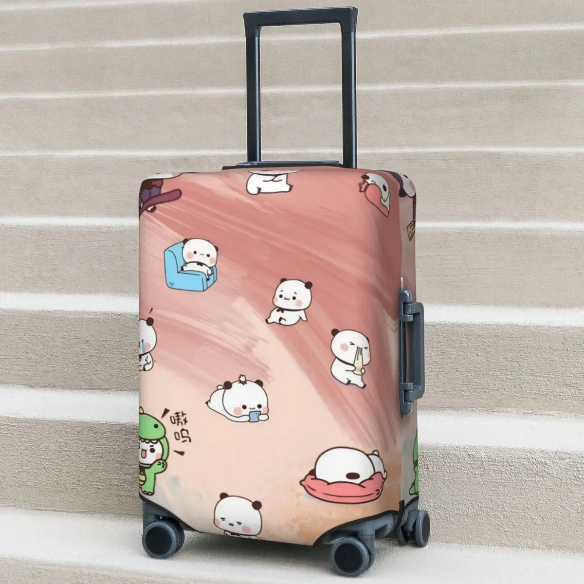 Bubu Dudu Cute Cartoon Bear Character Suitcase Cover Holiday Kawaii Panda Strectch Luggage Case Business Protection
Bubu Dudu Cute Cartoon Bear Character Suitcase Cover Holiday Kawaii Panda Strectch Luggage Case Business Protection