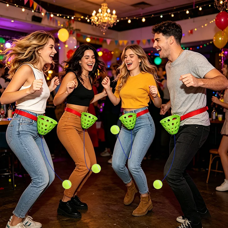 Belt Swing Ball Game Set Bucket Toss Interactive Fun Game for Kids Adults Birthday Party Family Reunion Team Outdoor Activities
Belt Swing Ball Game Set Bucket Toss Interactive Fun Game for Kids Adults Birthday Party Family Reunion Team Outdoor Activities