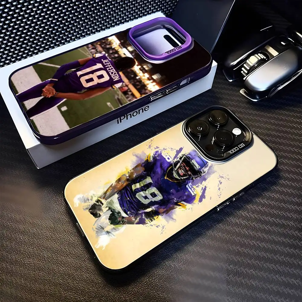 Pro Football J-Justin Jefferson Phone Case For iPhone 16,15,14,13,12,11,Mini,Pro,MAX Purple Matte Shockproof Cover
Pro Football J-Justin Jefferson Phone Case For iPhone 16,15,14,13,12,11,Mini,Pro,MAX Purple Matte Shockproof Cover
