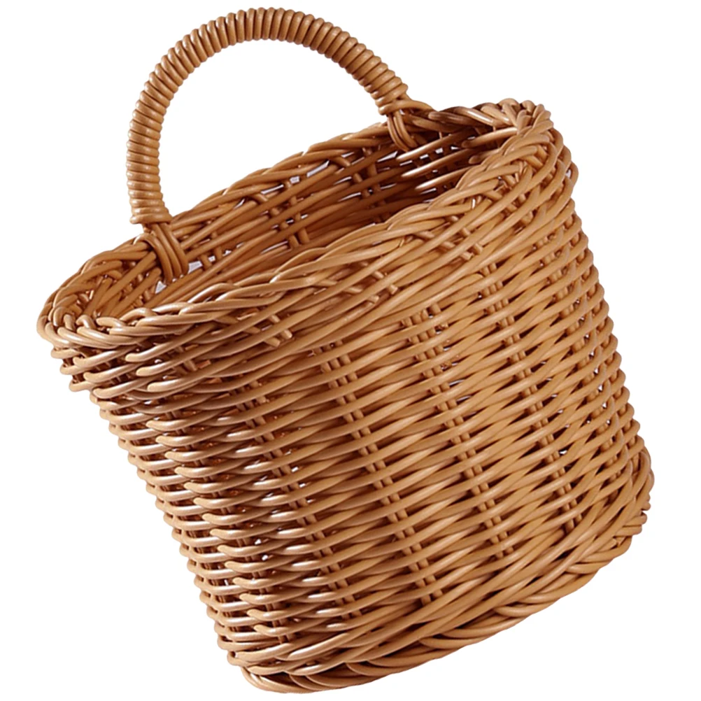 Multi-Functional Woven Storage Basket Hanging Kitchen Organizer Garlic Ginger Spices Holder Brown Pp Material Large
Multi-Functional Woven Storage Basket Hanging Kitchen Organizer Garlic Ginger Spices Holder Brown Pp Material Large