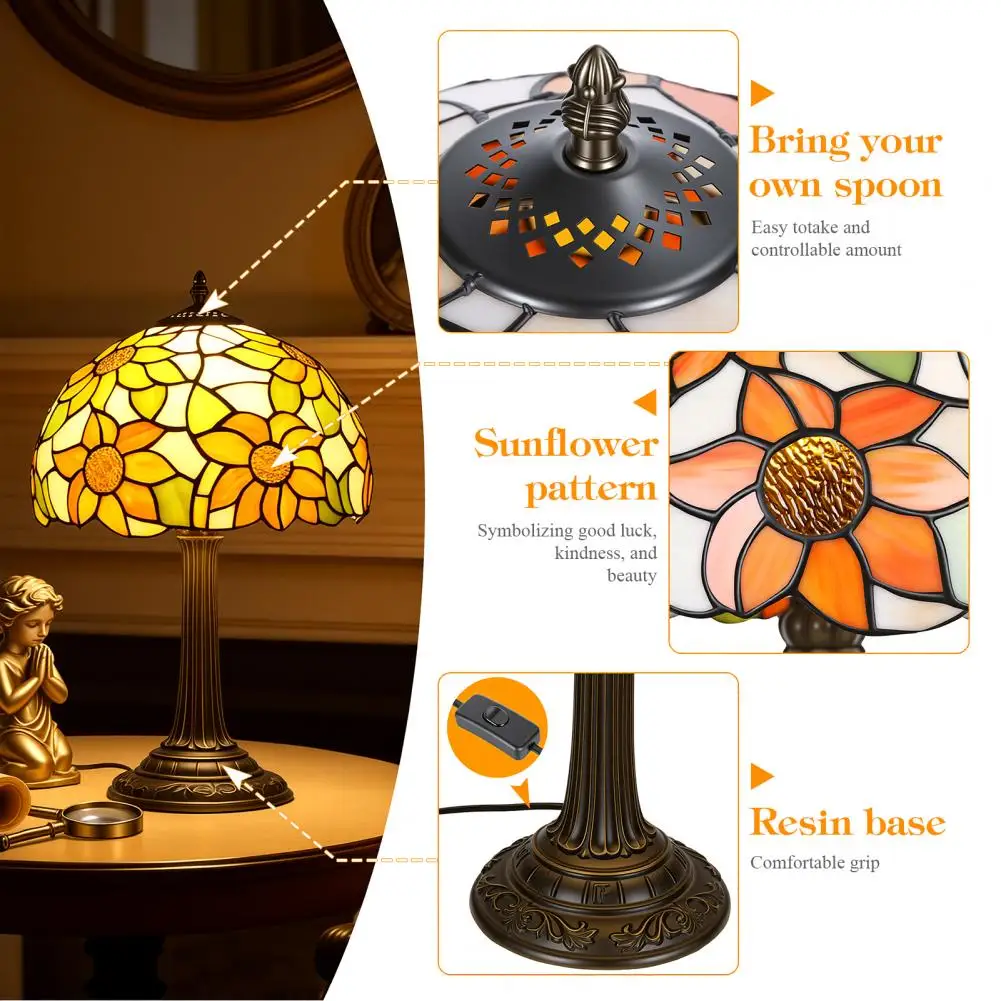 Vintage ClassicaTable Lamp Vintage Classic Bedside Lamps Handmade Color Glass Decor Table Lamp Bar Coffee Shop Ambient Light
Vintage ClassicaTable Lamp Vintage Classic Bedside Lamps Handmade Color Glass Decor Table Lamp Bar Coffee Shop Ambient Light