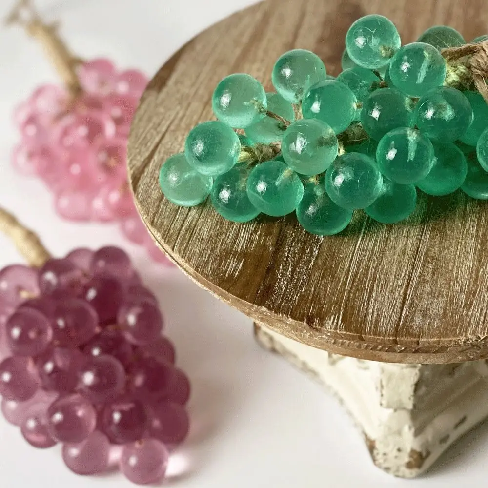 Crystal Transparent Handcrafted Grape Soap Rich Foam Simulated Cleansing Soap Can Be Cut Hanging Essential Oil Soap for Shower
Crystal Transparent Handcrafted Grape Soap Rich Foam Simulated Cleansing Soap Can Be Cut Hanging Essential Oil Soap for Shower