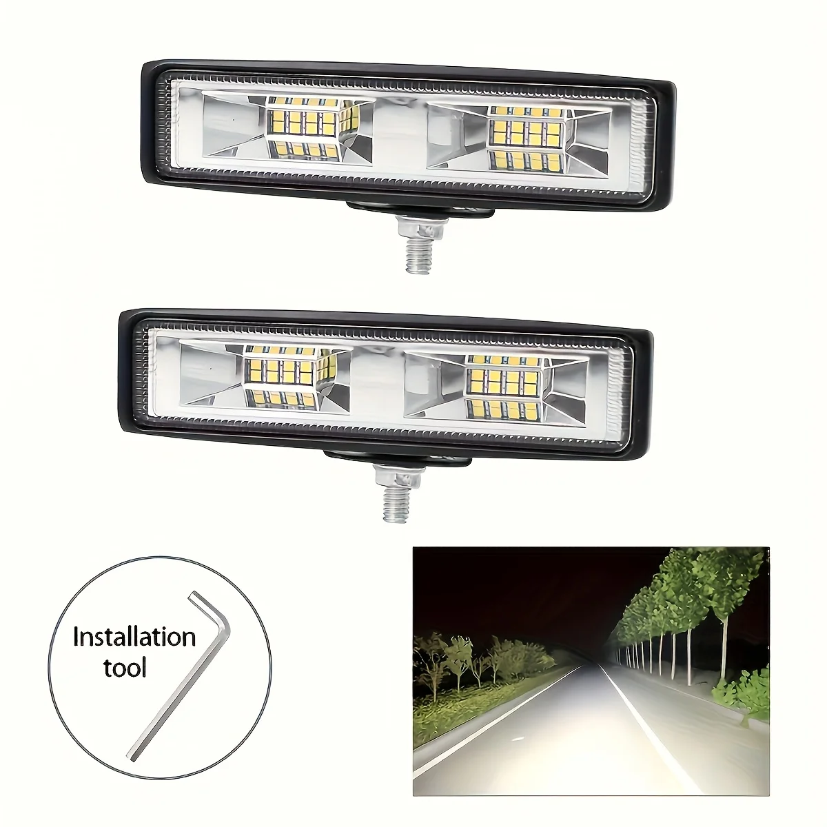 2 шт., 72 Вт, автомобильный рабочий фонарь, светодиодная панель 2*2, 24 светодиода, рабочий фонарь, внедорожник, квадроцикл, трактор, лодка, грузовик, экскаватор, 12-60 В, светодиодный комбинированный луч
2 шт., 72 Вт, автомобильный рабочий фонарь, светодиодная панель 2*2, 24 светодиода, рабочий фонарь, внедорожник, квадроцикл, трактор, лодка, грузовик, экскаватор, 12-60 В, светодиодный комбинированный луч