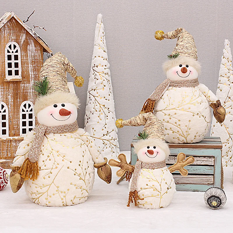 Christmas Dolls Decor Short Plush Santa Claus Snowman Doll For Christmas Tree Ornaments Merry Christmas New Year Decor
Christmas Dolls Decor Short Plush Santa Claus Snowman Doll For Christmas Tree Ornaments Merry Christmas New Year Decor