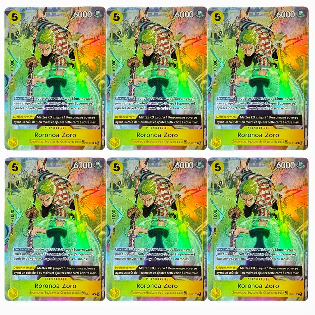 Diy Self-made One Piece OP-12 PARADISE BEYOND THE SEA Roronoa Zoro Folding Flash Card OP12-113 UC TR Game Collection Anime Card
Diy Self-made One Piece OP-12 PARADISE BEYOND THE SEA Roronoa Zoro Folding Flash Card OP12-113 UC TR Game Collection Anime Card