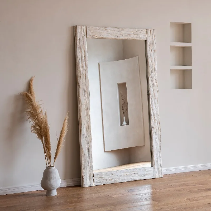 Apartment Wall Decorative Mirrors Floor Standing Wooden Luxury Mirrors Full Body Princess Specchi Decorativi Home Decor Items
Apartment Wall Decorative Mirrors Floor Standing Wooden Luxury Mirrors Full Body Princess Specchi Decorativi Home Decor Items