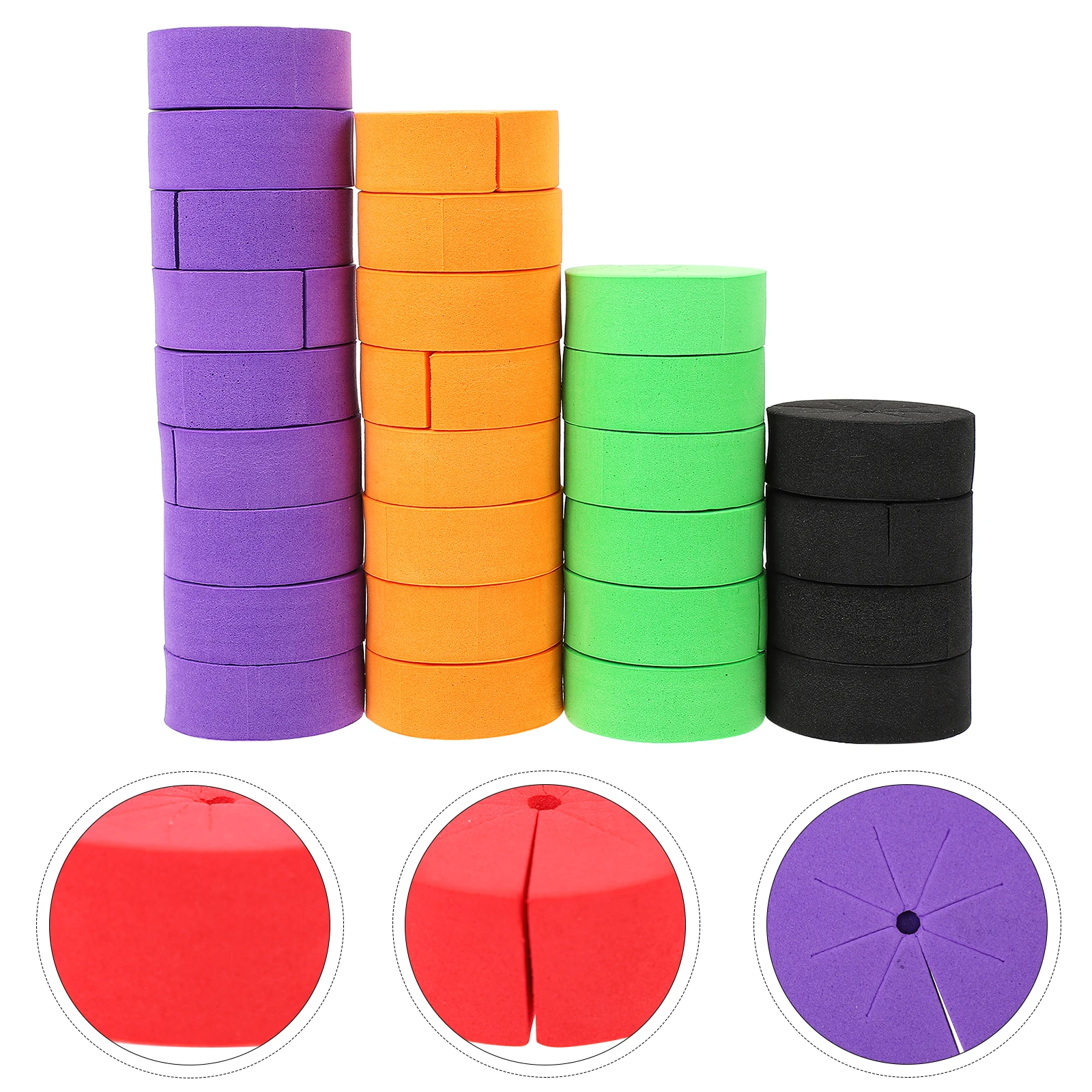 50pcs Hydroponic Sponge Block Plant Cloning Collars Garden Rooting Plugs Cultivation Tool EVA Material Seedling Pots Vegetable
50pcs Hydroponic Sponge Block Plant Cloning Collars Garden Rooting Plugs Cultivation Tool EVA Material Seedling Pots Vegetable