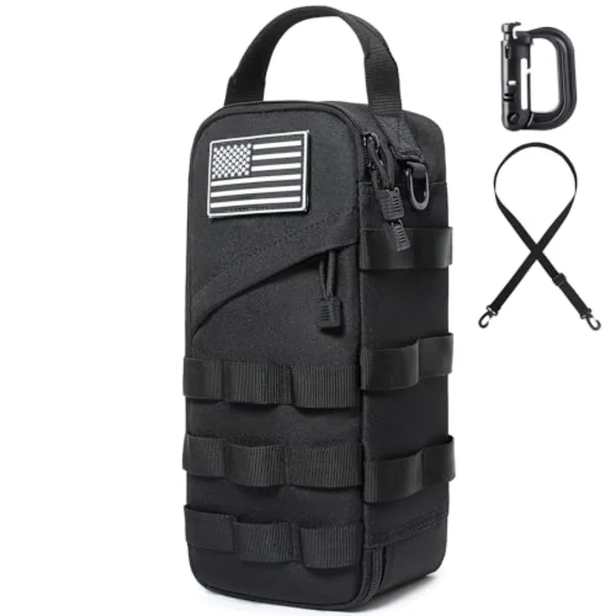 【Spot goods】12-Inch Heavy Duty Small Tool Bag with D-Ring ClipFlag PatchandShoulder Strap - Small Tactical Molle Zipper Tool Ba
【Spot goods】12-Inch Heavy Duty Small Tool Bag with D-Ring ClipFlag PatchandShoulder Strap - Small Tactical Molle Zipper Tool Ba
