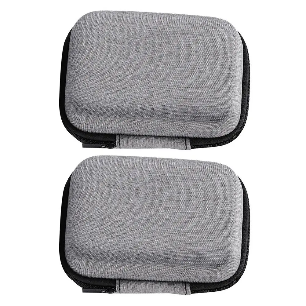 2 Pcs EVA Storage Bags Compact Travel Tote Organizer For Headsets Cords Electronic Accessories Portable Cable Bag Digital
2 Pcs EVA Storage Bags Compact Travel Tote Organizer For Headsets Cords Electronic Accessories Portable Cable Bag Digital