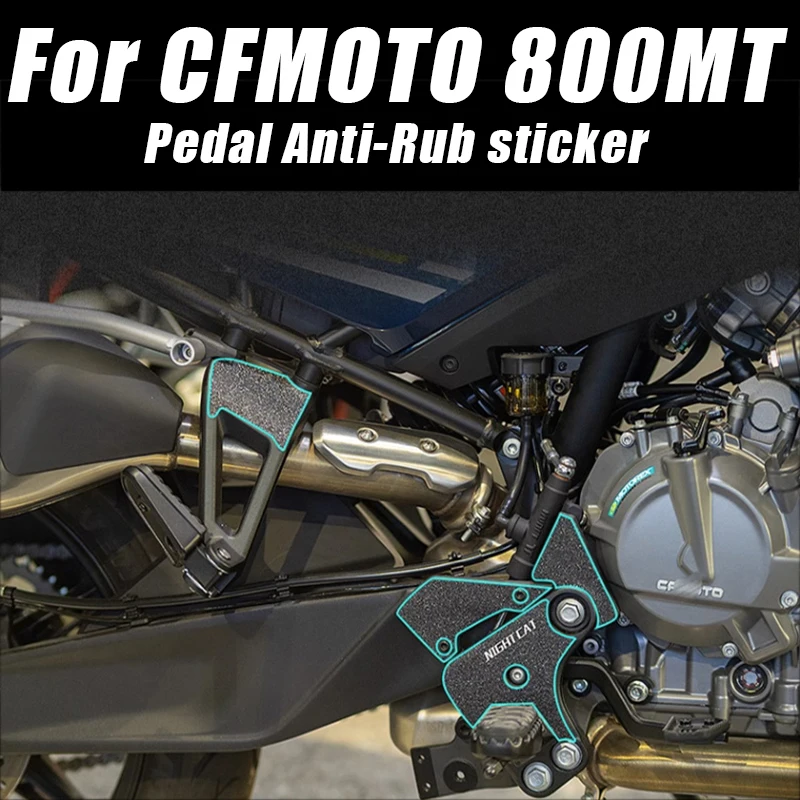 Motorcycle Pedal Anti-Rub Sticker Matte Protective Stickers Anti-Scratch Accessories For CFMOTO 800MT 800 MT
Motorcycle Pedal Anti-Rub Sticker Matte Protective Stickers Anti-Scratch Accessories For CFMOTO 800MT 800 MT