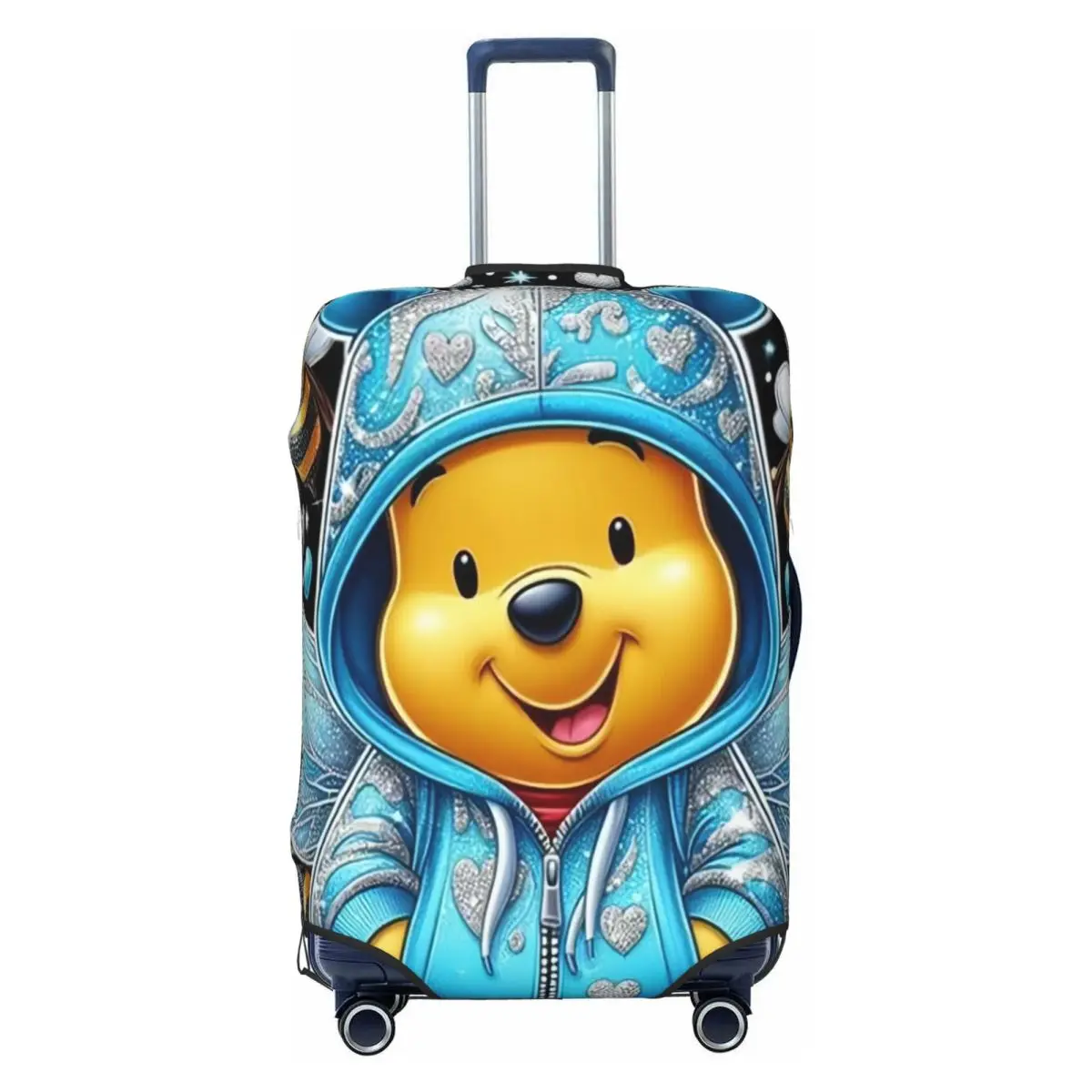 Cute Winnie The Pooh Luggage Cover Elastic Bear Travel Suitcase Protective Covers Suit For 18-32 inch
Cute Winnie The Pooh Luggage Cover Elastic Bear Travel Suitcase Protective Covers Suit For 18-32 inch