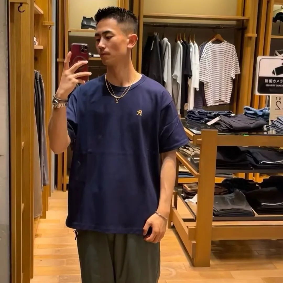 Retro Cityboy Japanese Style Simple round Neck Short Sleeve T-Shirt Embroidered Chest Lettering Loose Fit Unisex Tee
Retro Cityboy Japanese Style Simple round Neck Short Sleeve T-Shirt Embroidered Chest Lettering Loose Fit Unisex Tee