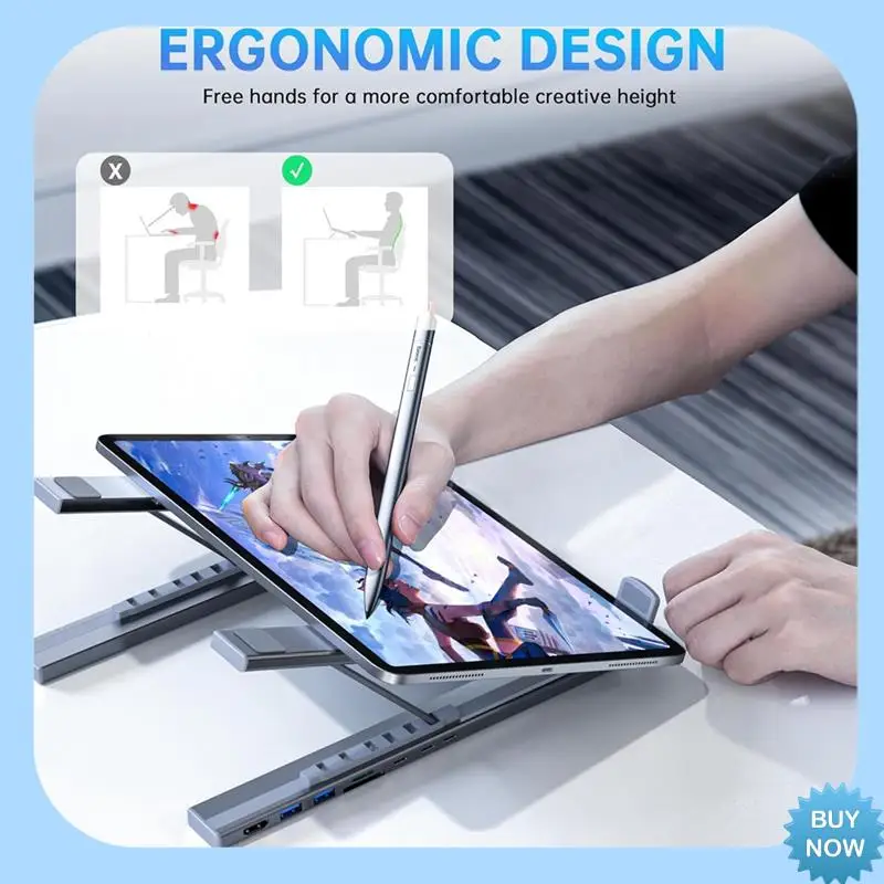 A47Z Eight In One USB C Laptop Docking Station Stand USB C Hub Adjustable 10-17In Laptop Stand Portable Design For PC,Tablet
A47Z Eight In One USB C Laptop Docking Station Stand USB C Hub Adjustable 10-17In Laptop Stand Portable Design For PC,Tablet
