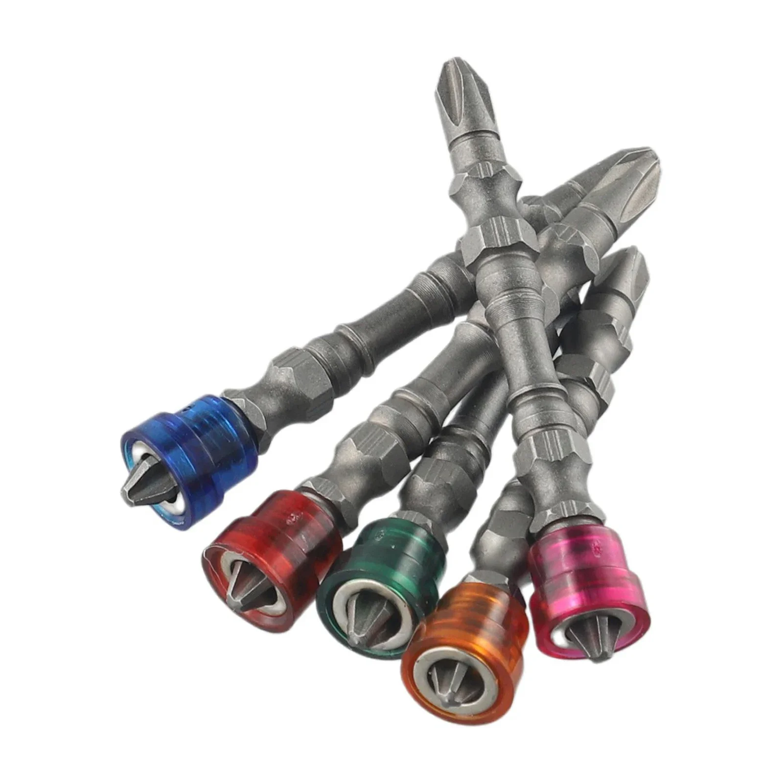 5pcs Magnetic Screwdriver PH2 Alloy Steel Double-head Cross Drill Bit 65mm Set Of Color Magnetic Coil Electric Drill Tool
5pcs Magnetic Screwdriver PH2 Alloy Steel Double-head Cross Drill Bit 65mm Set Of Color Magnetic Coil Electric Drill Tool