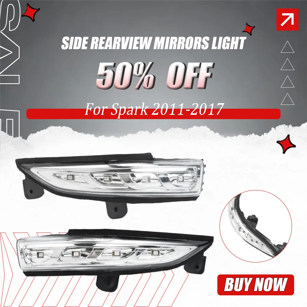 Side Rearview Mirrors Light For Chevrolet for Spark 2011-2017 Turn Signal Indicator Lamp Accessories 95260949
Side Rearview Mirrors Light For Chevrolet for Spark 2011-2017 Turn Signal Indicator Lamp Accessories 95260949