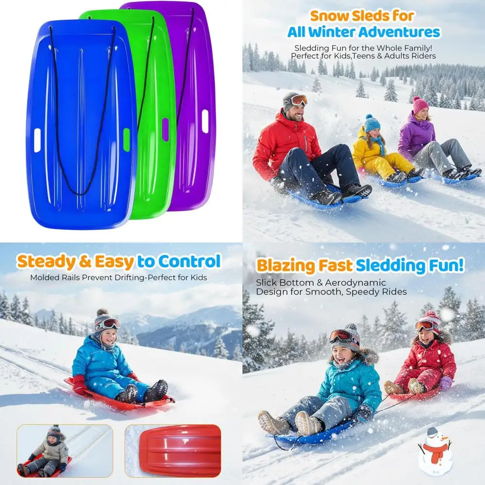 Детские сани для снега: 35, прочные, противоскользящие, веревка в комплекте, двойные ручки, быстрые, устойчивые, штабелируемые, портативный табак для зимы.
Детские сани для снега: 35, прочные, противоскользящие, веревка в комплекте, двойные ручки, быстрые, устойчивые, штабелируемые, портативный табак для зимы.