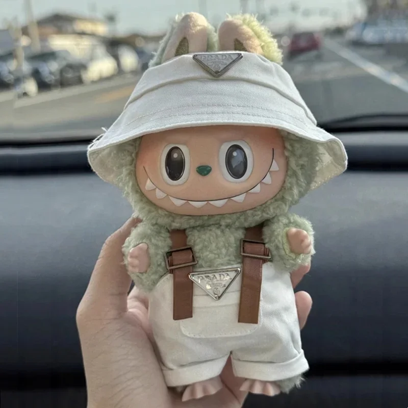 For 17cm Labubus Rompers Mini Doll Clothes Outfit Hat Bag Clothes Labubu V1V2 Doll Accessories Cultivate Sitting Party Game Toy
For 17cm Labubus Rompers Mini Doll Clothes Outfit Hat Bag Clothes Labubu V1V2 Doll Accessories Cultivate Sitting Party Game Toy